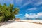 Granite rocks on the beaches on Seychelles, La Digue island