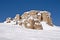 Granite Rocks in Big Horn Mountains of Wyoming
