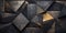 Granite Stone Creative Abstract Geometric Wallpaper.