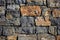 Granite wall texture ,seamless texture, masonry. day, multi-colored granite natural stone, pieces of stone, splinters,