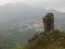 Granitic mountains and deforested hills of Peneda-GerÃªs national park in northern Portugal