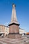 Granitic obelisk on Market square in Helsinki