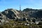 The granitic peaks of Monte Limbara