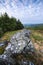 Granitic ridge of Chiroubles, Beaujolais, France