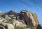 Granitic rock formations in La Pedriza