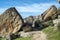 Granitic rock formations in La Pedriza