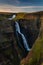 Granni waterfall in Iceland