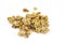 Granola made of crisp rolled oats for breakfast