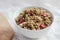 Granola made from Oat Porridge, Nuts, Seeds, Berries