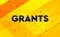 Grants abstract digital banner yellow background