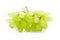 Grape green on white background