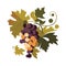 Grape Icon, Grapevine Pictogram, Wine Fruit Symbol, Grape Bunch Vector Illustration