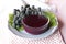Grape pudding with cooked must