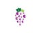 Grape vector icon