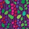 Grape vertical seamless pattern