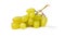 Grape yellow ripe greek isolated