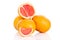 Grapefruit isolated on white background vegetable food helth
