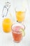 Grapefruit and orange juices