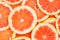 Grapefruits citrus fruits grapefruit collection food background fresh fruit