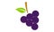 Grapes Logo Design Template