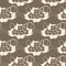 Grapevine seamless pattern