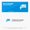 Graph, Business, Chart, Efforts, Success SOlid Icon Website Banner and Business Logo Template