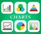Graph Charts Means Statistic Infograph And Graphics