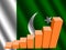 Graph on Pakistani flag