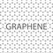 Graphene seamless pattern. Carbon lattice. Black graphene on white background. Abstract background. Graphene structure for Your