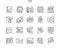 Graphic Dashboard Well-crafted Pixel Perfect Vector Thin Line Icons 30 2x Grid for Web Graphics and Apps.