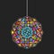 Graphic design hanging light