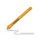 Graphic design instrument, stylus pen for graphic tablet