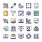 Graphic Designing Icons Pack