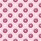 Graphic donut pattern fabric with circle 3