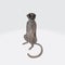 Graphic illustration of 3D rendered meerkat isolated on the white background