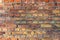 Graphic illustration. Brick wall texture for background. Old red brick texture. Abstract Urban Rough Pattern. Vintage tone image