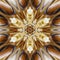 Graphic Image with kaleidoscope style design abstract