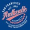 Graphic SAN FRANCISCO AUTHENTIC VINTAGE