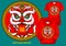 Graphic t-shirt Chinese Lion dance 10