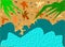 Graphic Texture Beach Sand Shades Art