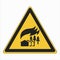 Graphical symbols Safety colors and safety signs Registered safety signs Warning Large scale fire zone