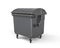 Graphite dumpster - photorealistic 3d render