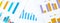 Graphs and financial statistic, business concept. Financial report