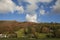 Grasmere, Lake District, England, the UK - hills, meadows and blue skies.