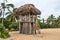 Grass Beach Hut Lifeguard Stand