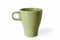 Grass green cup isolated