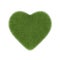 Grass heart symbol