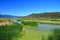 Grass lake in Lugu lake , China