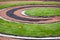 Grass pattern of regular park