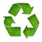 Grass Recycle Symbol